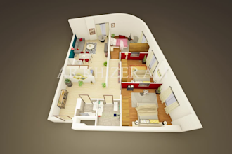 design stunning 3d floorplans and renders within 24 hours