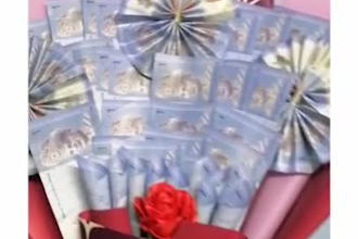 do the trending bouquet that is money bouquet