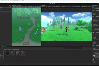 create a 2d or 3d game in unity based on your idea or design