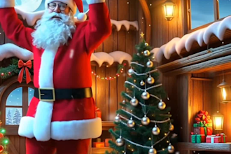create magical christmas greetings and lyric videos to spread holiday cheer