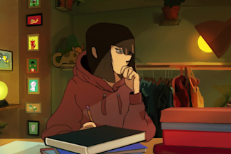 create 15 best lofi animated music videos, lofi beat youtube