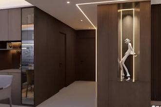3d kitchen interior design, living room, dinning, bathroom bedroom 3d render