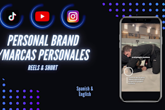ads ands reels for your personal brand in spanish or english