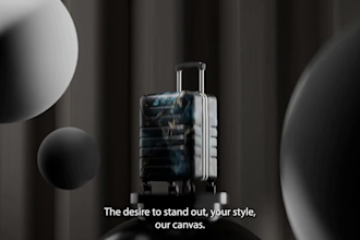 make 3d bag animation, luggage bag, suitcase bag, wheel, trolley, 3d bag model
