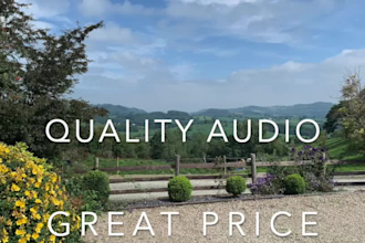 record a UK british male voice over