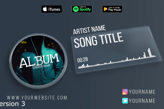 do music visualizer for your music promo