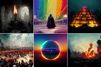 create fantasy art generated with ai in a day