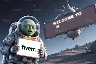 show your message with alien in multiverse