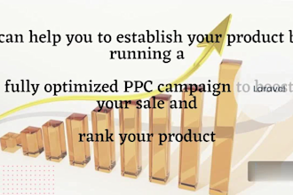 setup, optimize and manage PPC campaign, with low acos