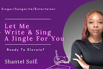 create a professional  jingle for your business or brand