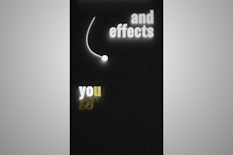 do short form video editing with custom motion graphics