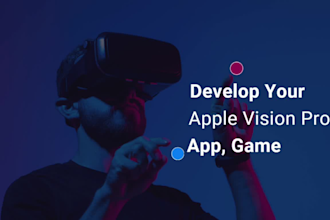 develop apple vision pro unity vr app, prototype