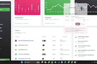 create or fix ajax, jquery, php, laravel, html, css, bugs