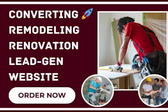 generate bathroom, kitchen remodeling leads home remodeling renovation website
