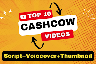 make youtube top 10 cash cow videos