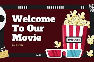 create vintage minimalist poster or flyers for movies