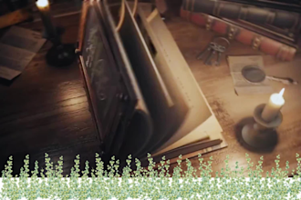 create cinematic book trailer, book video, animated children books