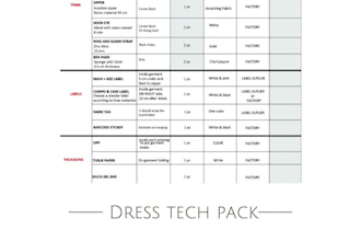 create professional tech packs for manufacturing