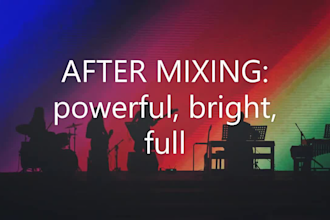 mix and master your song to industry standards