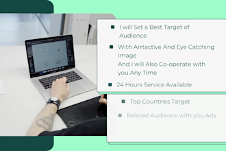 design high quality engaging and manage your facebook ads campaigns