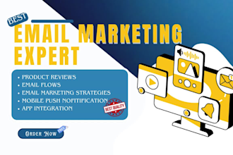 develop review klaviyo email marketing strategy, klaviyo audit for your store