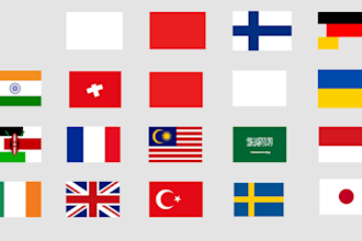 animate your country flag in GIF and lottie json