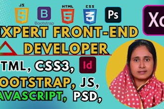 develop your full website with laravel, PHP, HTML, css3, java script