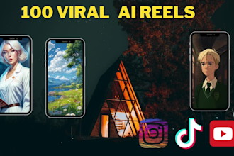 do 200 unique viral faceless ai history, yt ig, tiktok reels