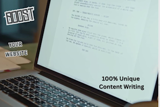 do SEO article writing, blog post writing or content writing