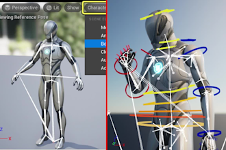 professionally 3d rigging maya, max, unity, unreal, blender