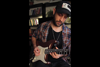 electric guitar with a style special to me