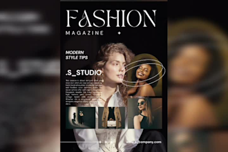 design an eye catchy magazines, books cover and catalogue