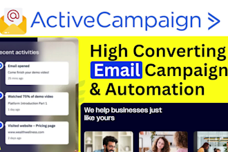 setup active campaign email marketing, email automation on activecampaign