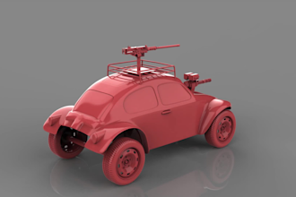 do 3d car modeling, 3d rendering, 3d printing and 2d to 3d with stl output