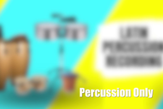 record amazing latin percussion for your song