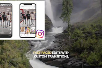 do professional youtube video editing, motivational videos and reels