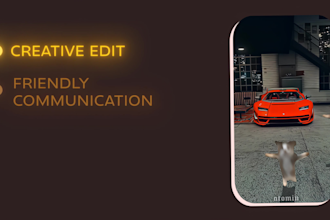 make premium quality automobile edit just for you