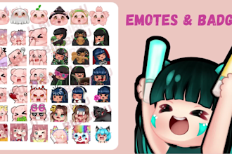create custom emotes for twitch and discord