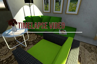 3d render your 2d floorplan