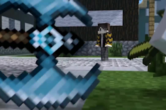 animate 3d minecraft music intro trailer video short minecraft animation
