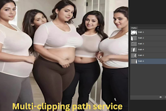 do photoshop hair masking, clipping path, background removal  services