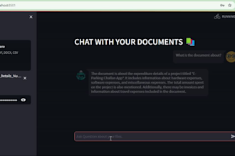 develop custom chatbot using openai, langchain and huggingface