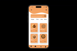 design a modern and creative mobile app UI in figma