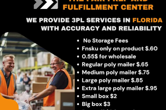 consulit you on your 3pl warehouse setup in the USA