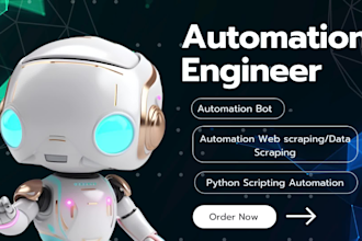 do web automation, web scraping, data extraction python script, website scraping