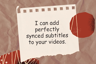 add arabic and english subtitles to your videos