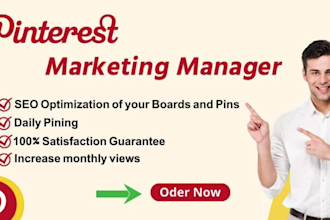 be your pinterest marketing manager and tailwind expert, create pin, board