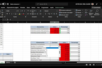 create custom excel with formulas, charts and macros