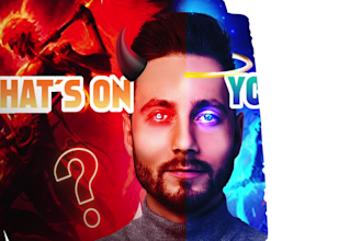 design amazing, clickbait youtube thumbnail