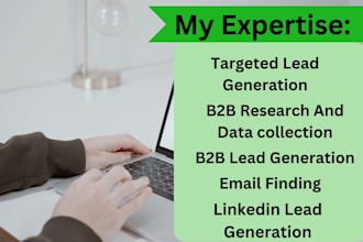 provide b2b lead generation for any industry any location